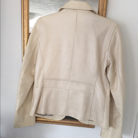 NWT Ann Taylor Genuine leather jacket/blazer! - Picture 3 of 4