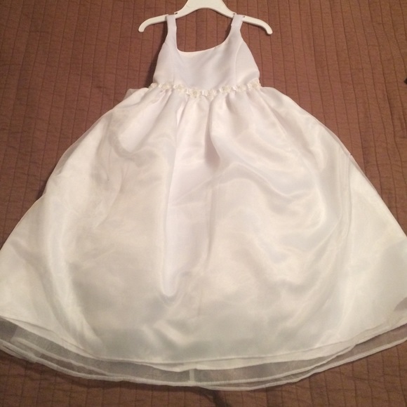 White little girls dress