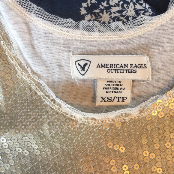 AE Sequin Crop Tank - Picture 3 of 3