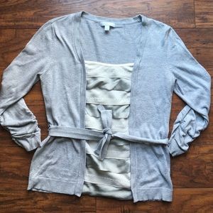 NY&Co Cardigan with Blouse