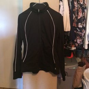 Danskin workout full zip sweater