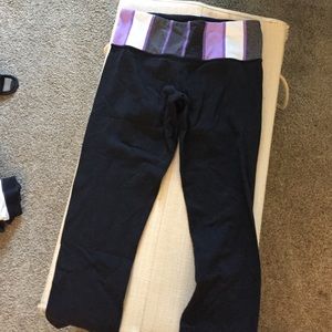 Lululemon wunder under capris