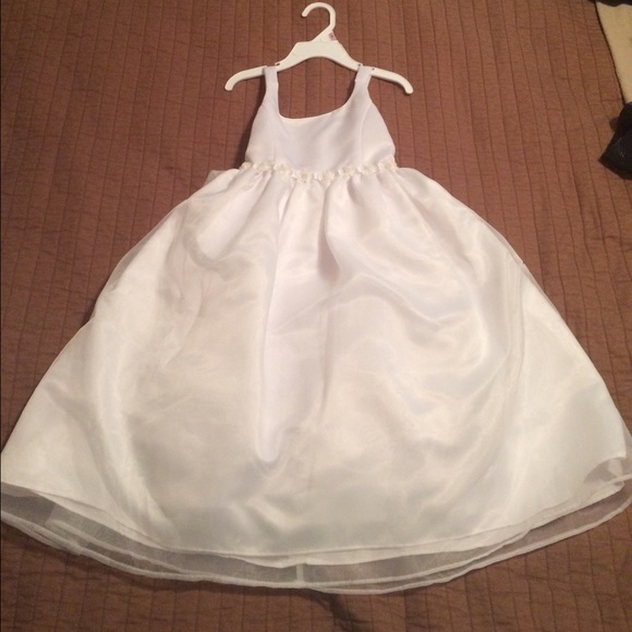 White little girls dress