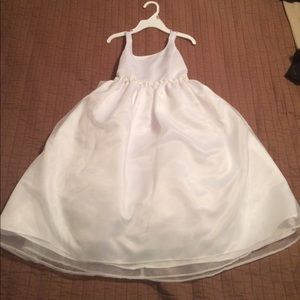 White little girls dress