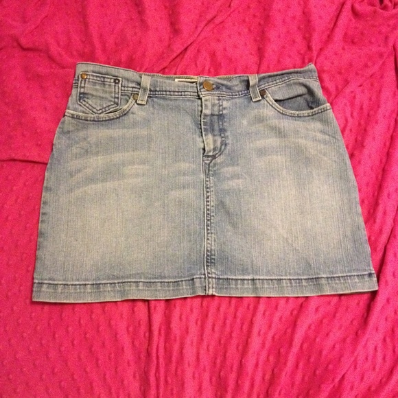 Old Navy Blue Jean Skirt size 10 - Picture 2 of 3