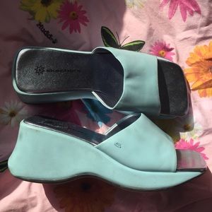 vintage 00s platform sandals