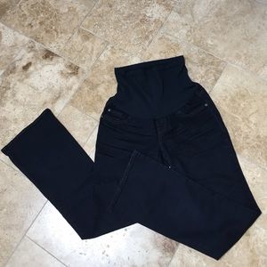 Indigo Blue Maternity Dark Wash Bootcut Jeans
