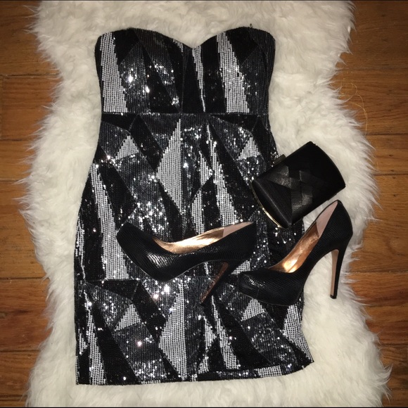 Beautiful strapless dress