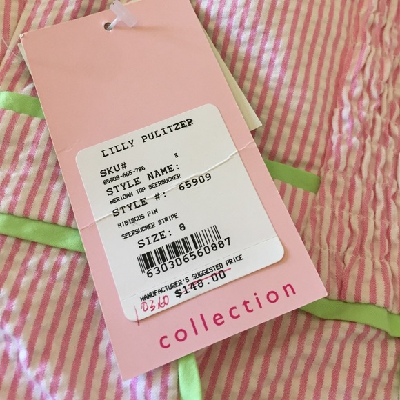NWT Lilly Pulitzer sz 8 top! - Picture 3 of 3
