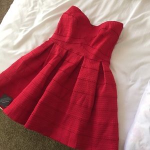 Nasty Gal red dress
