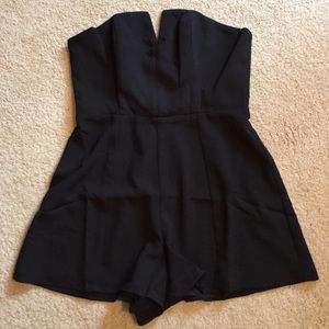 NBD (The Naven) black romper size small