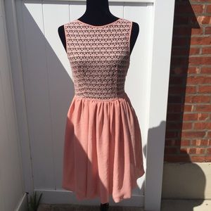 Cute fit and flare dress