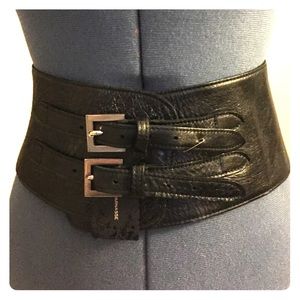 High fashion Italian leather belt