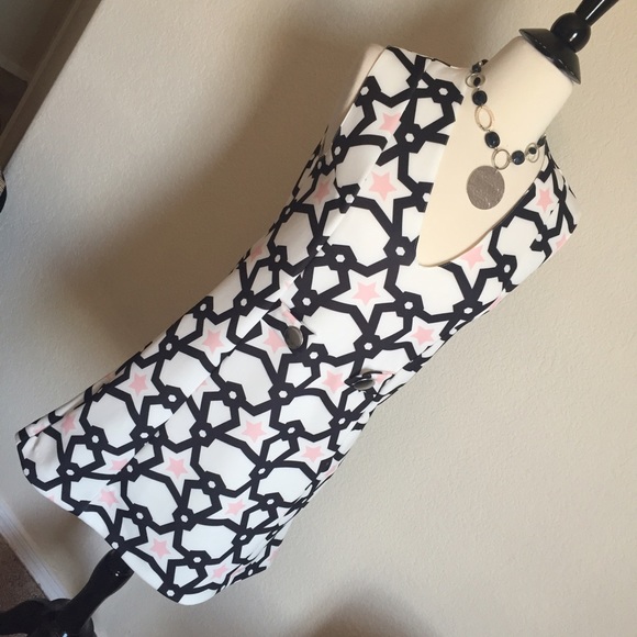 Zara Pink star dress - Picture 3 of 4