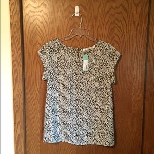 Leopard print blouse