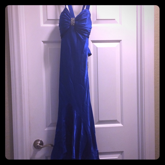Royal Blue formal dress