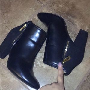 Black Dress Barn Booties