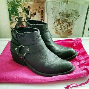 F21 Moto Ankle Boots