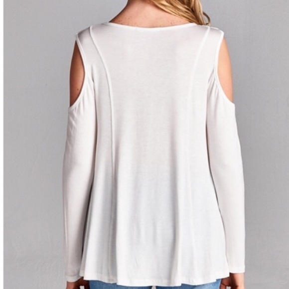 ✂️🎉HP🎉 shoulder lightweight top ✂️LAST CALL✂️ - Picture 3 of 4