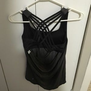 Lululemon open back top