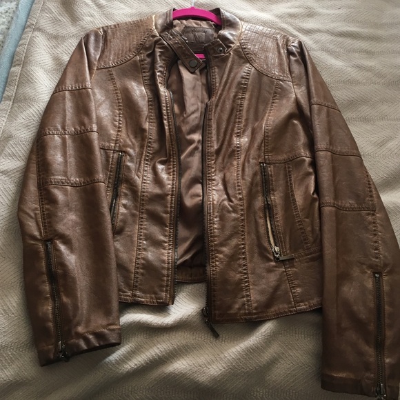 Studio M faux leather jacket