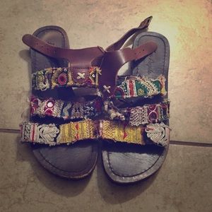Free people strappy sandals