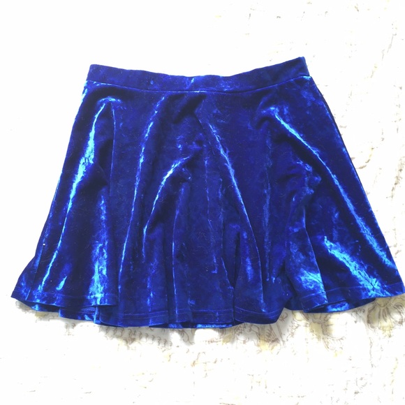 Velveteen Skater Skirt