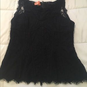 Beautiful Bebe Black Bustier!