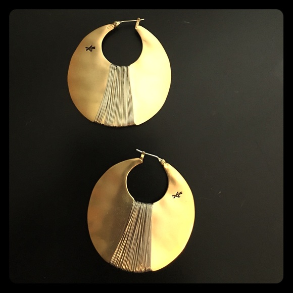 Gold Kenneth Cole earrings