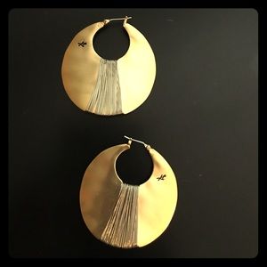 Gold Kenneth Cole earrings