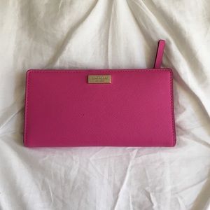Pink Kate Spade wallet