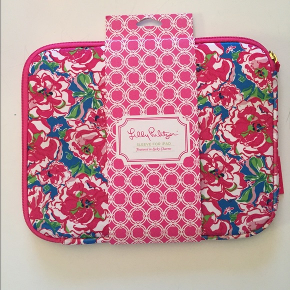 Lilly Pulitzer iPad zip up case