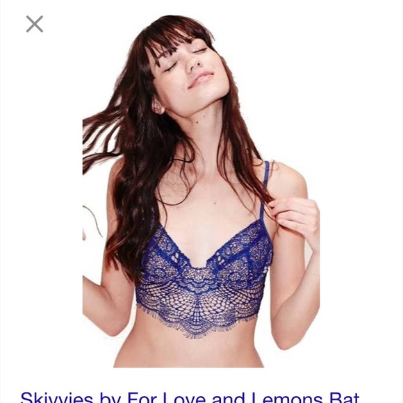 Bat your lashes for love and lemons bra top