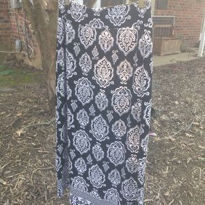 White house black market gently used maxi skirt