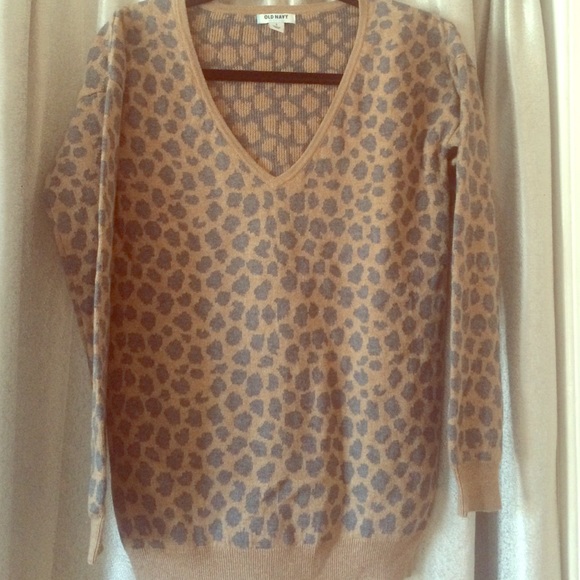Cheetah Print Sweater