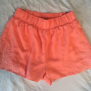 Francesca's Coral Shorts!