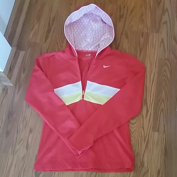 Nike women's 3/4 zip hoodie - Picture 1 of 3