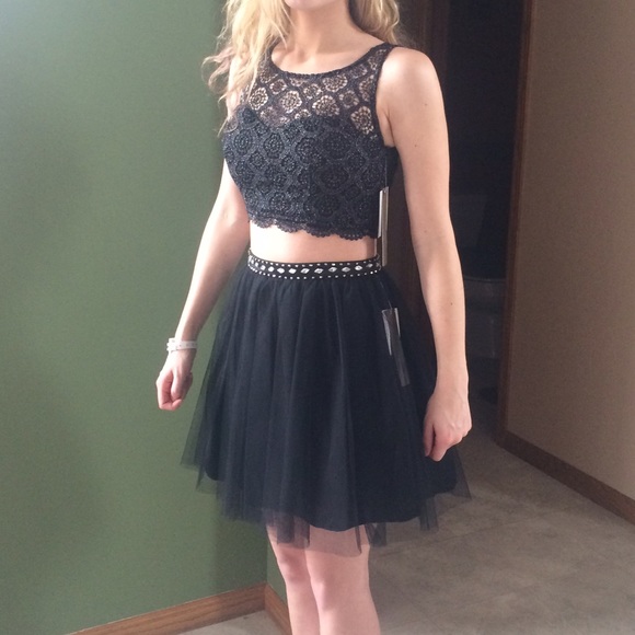 2 Piece Homecoming Dress