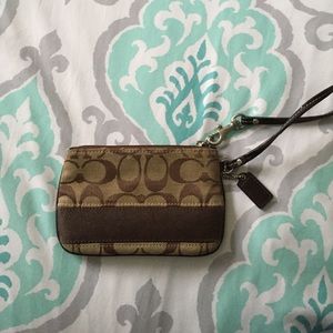 Coach wristlet