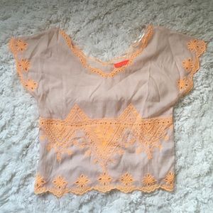 See-Through Crop Top