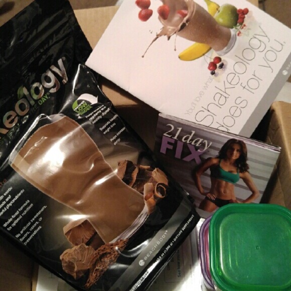 21 day fix containers & booklets