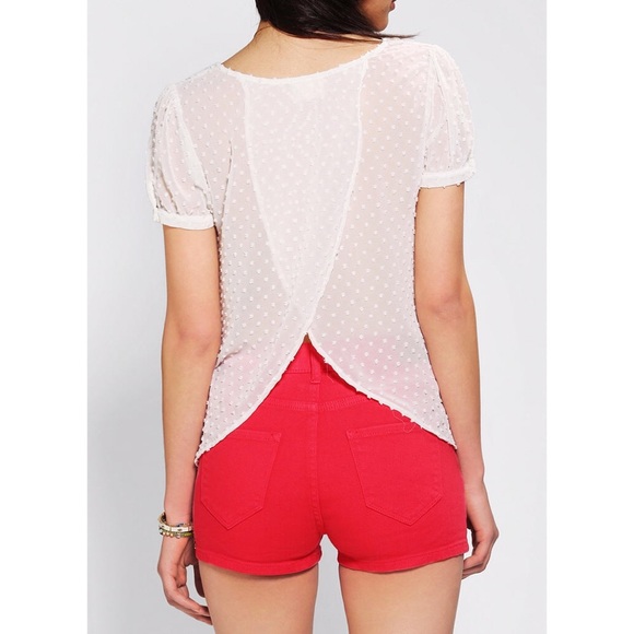 Pins and Needles Clip Dot Tulip Blouse