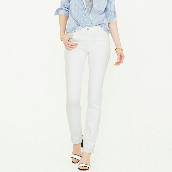 J Crew Matchstick Jean's in White