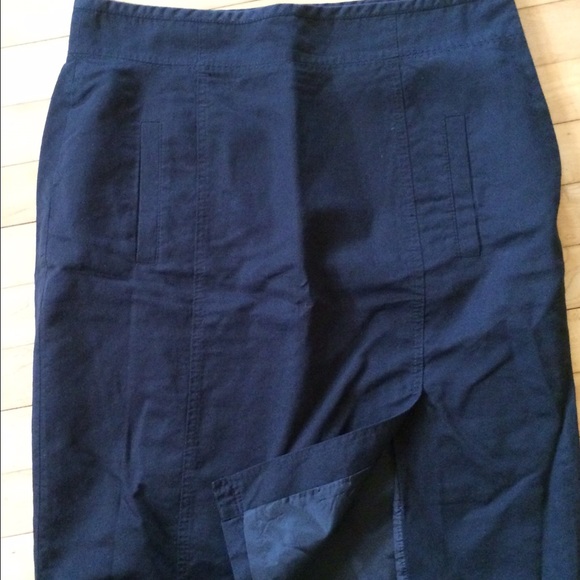 Black pencil skirt