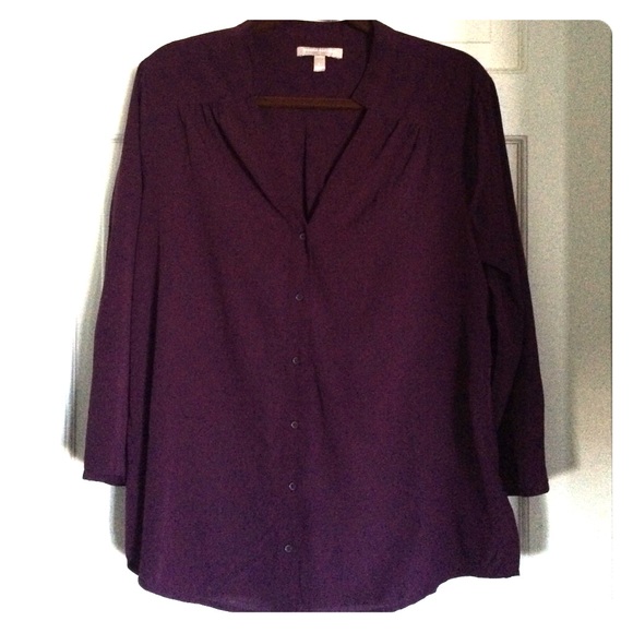 Banana Republic size L 3/4 sleeve dress shirt