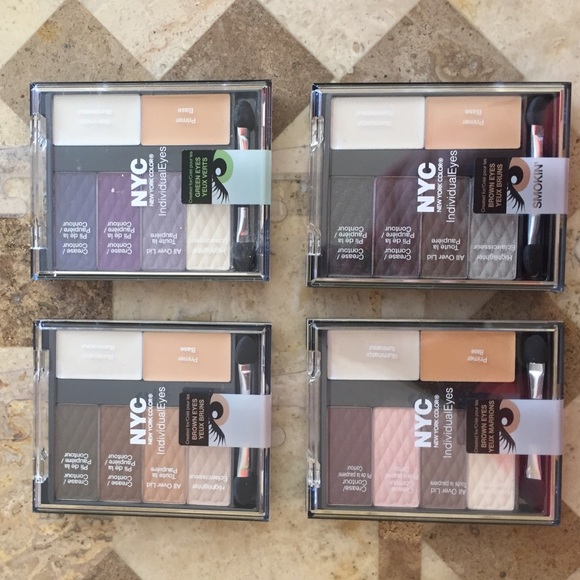 4 NYC Eyeshadow Palettes