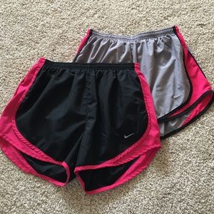 Two Pair Nike Shorts