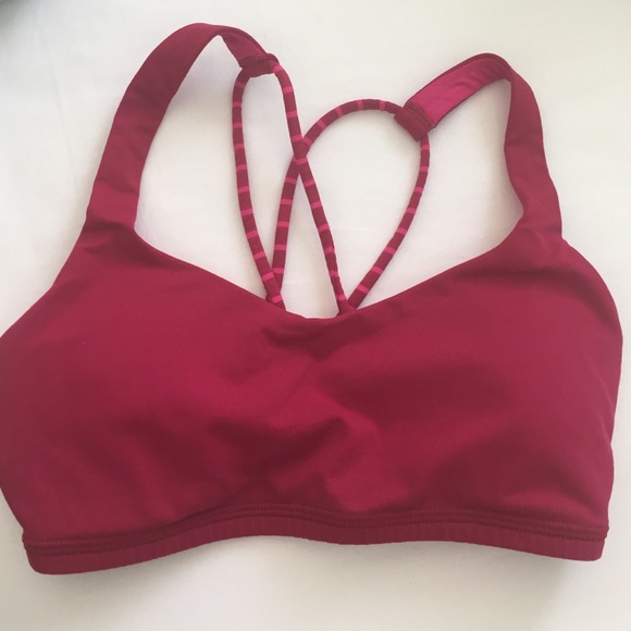 gently used lulu lemon FREE TO BE BRA