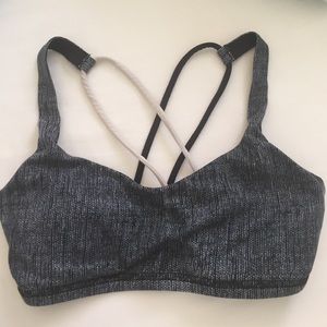 gently used lulu lemon FREE TO BE BRA