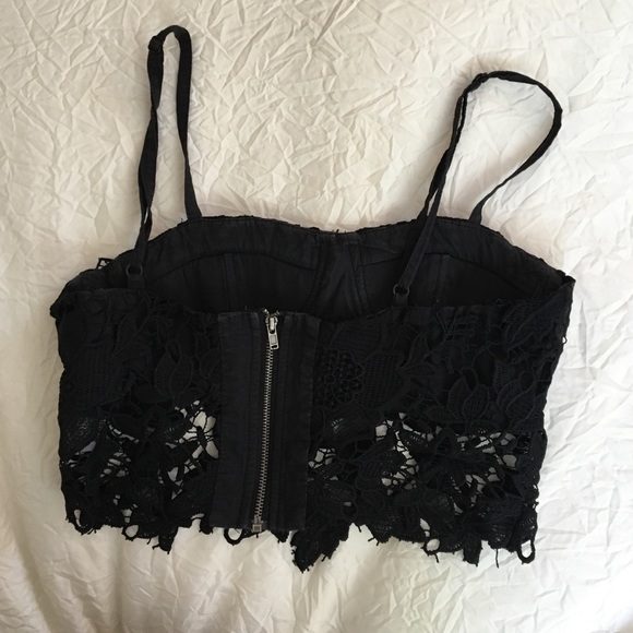 LF Black lace bralette - Picture 2 of 2